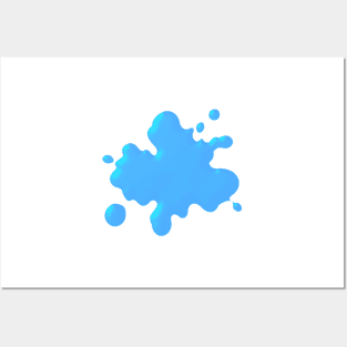 Inkblot bubble gum Posters and Art